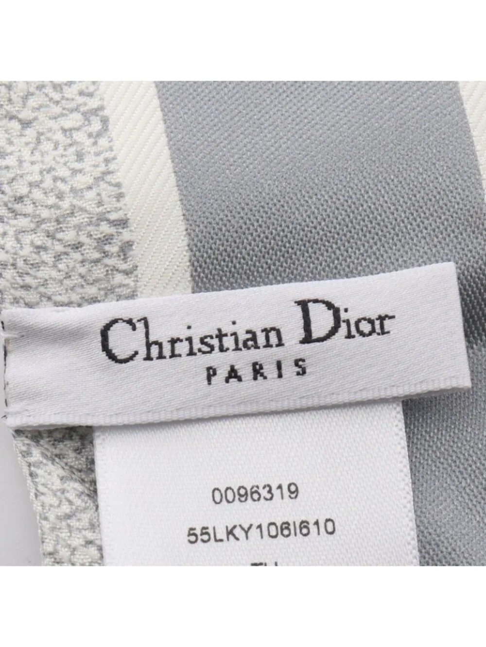 Dior Scarf Mitzah Lucky Star Ribbon Silk